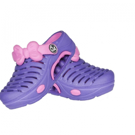 Papuci din spuma pentru fete American Club 299/15M-26, Mov [2]
