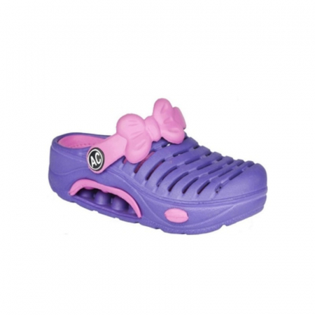 Papuci din spuma pentru fete American Club 299/15M-26, Mov [1]