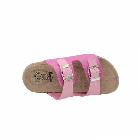 Papuci pentru fete American Club PACC2-32, Fucsia [2]