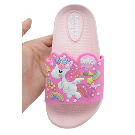 Papuci pentru fete American Club NH 64/22, Roz [1]