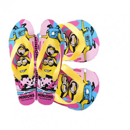 Papuci pentru fete Minions Setino 870-209G-34, Roz [2]