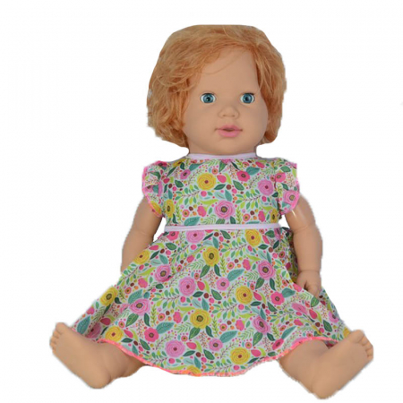 Papusa fetita 60 cm pentru fete 3+ ani Mini Junior 056228, Multicolor [1]