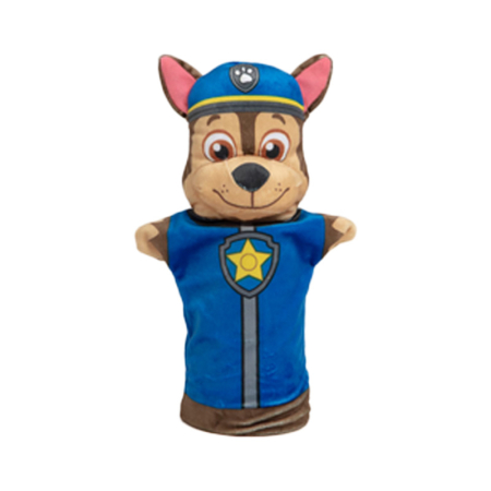 Jocuri si jucarii educative - Păpușă de mână, in forma de caine, Paw Patrol, Mini Junior PM0509C3, Albastru