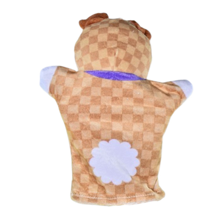 Păpușă de mână, in forma de iepure, Mini Junior PM0509I, Bej [1]