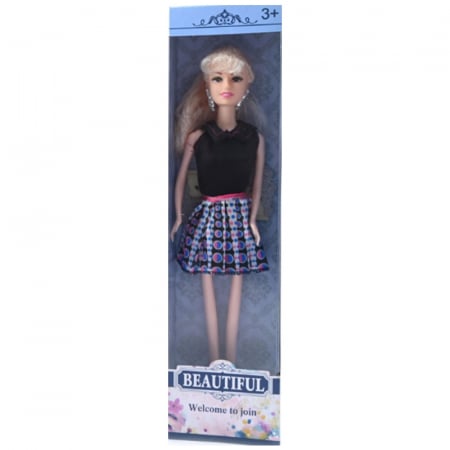 Papusi - Papusa pentru fete 30 cm Midex PA091223-3, Multicolor