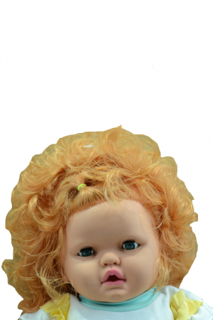 Papusa fetita 60 cm pentru copii 3+ ani Mini Junior PPN2-C, Multicolor [1]