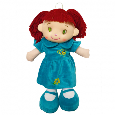Papusi - Papusa vorbitoare de plus 50 cm  RCO WJ7217T, Turcoaz