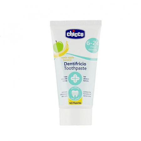 Periute dinti - Pasta de dinti pentru copii 6-24 luni Chicco 138708-B, Multicolor
