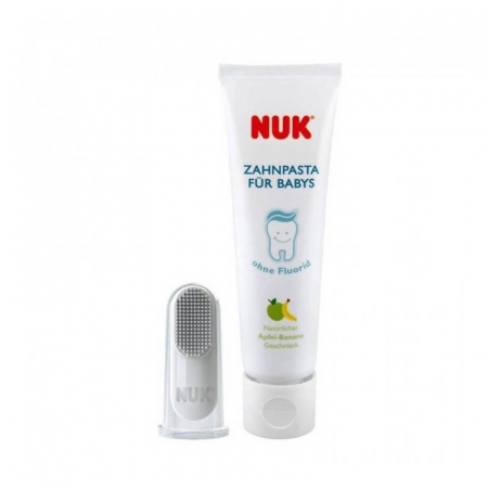 Periute dinti - Set de curatare pentru dinti si gingii Nuk 256396, Alb