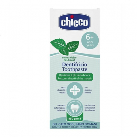 Pasta de dinti pentru copii 6 ani + Chicco 138708-P, Multicolor [1]