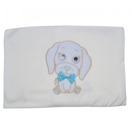 Accesorii camera bebe - Patura 100 X 95 cm pentru copii Minijunior 180424-6, Alb