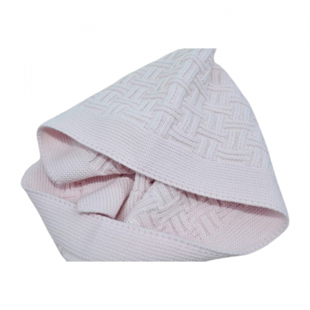 Patura 85 x 60 cm, pentru bebelusi, Mini Junior PT0805R, Roz [2]