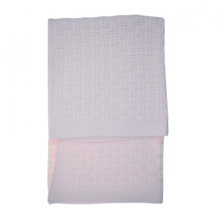 Patura 85 x 60 cm, pentru bebelusi, Mini Junior PT0805R, Roz [1]