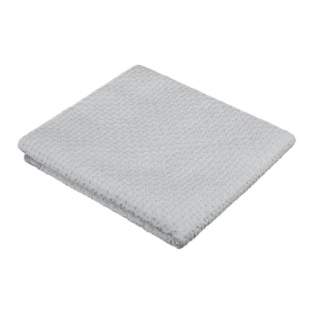 Paturici si pleduri bebelusi - Patura din bumbac 90 x 80 cm pentru copii Akuku A1808, Gri