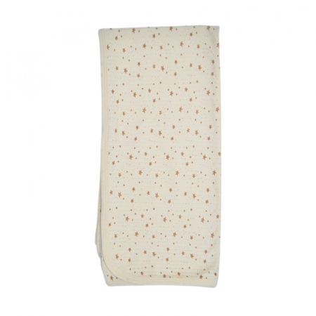 Paturici si pleduri bebelusi - Patura din bumbac 90 x 80 cm, pentru bebelusi, Mini Junior PT0805SB, Bej