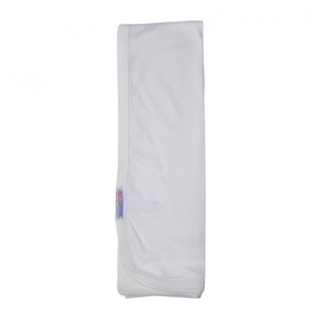 Patura din bumbac 90 x 90 cm, pentru copii, Mini Junior PT0805UA-4, Alb [1]