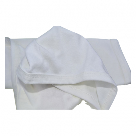 Patura din bumbac 90 x 90 cm, pentru copii, Mini Junior PT0805UA-4, Alb [3]