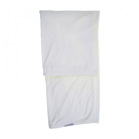 Patura din bumbac cu 2 straturi, 85 x 80 cm, pentru copii, Mini Junior PT0805MA-2, Alb [1]