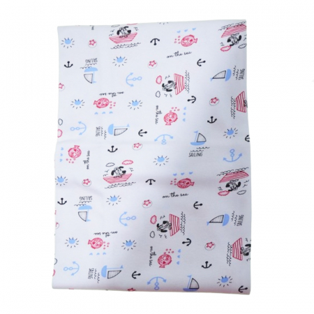 Patura din bumbac pentru copii 70 x 75 cm Mini Junior PBBMJ-03, Multicolor [1]