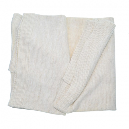 Patura pentru copii 80 x 90 cm Mini Junior PT-MJ17, Crem [1]