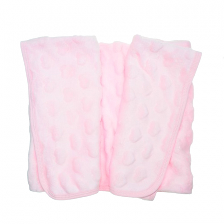 Patura pentru fete 90 x 90 cm Mini Junior PT-MJ21, Roz [1]