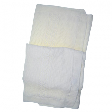 Paturici si pleduri bebelusi - Patura pentru copii 100 x 90 cm Mini Junior PT-MJ25, Crem