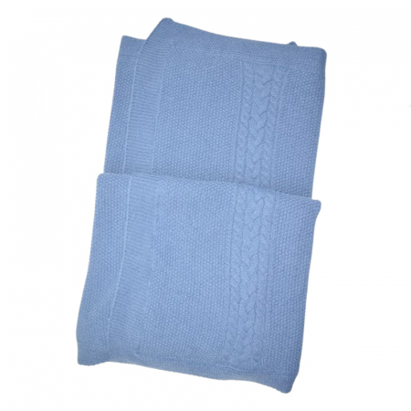 Paturici si pleduri bebelusi - Patura pentru copii 100 x 90 cm Mini Junior PT-MJ28, Albastru