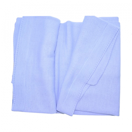 Patura pentru baieti 80 x 90 cm Mini Junior PT-MJ18, Albastru [1]
