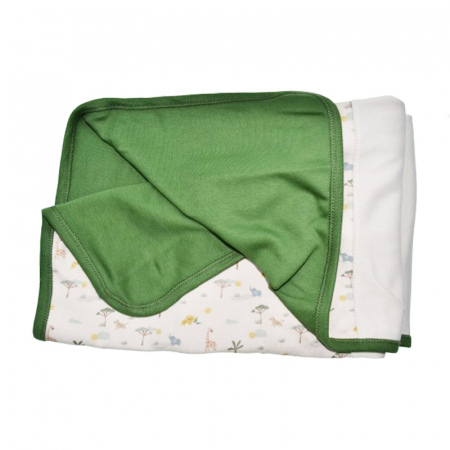 Patura pentru copii 80 x 85 cm Mini Junior PT-MJ5, Alb [1]