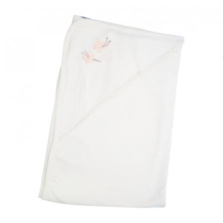 Paturici si pleduri bebelusi - Patura pentru copii 85 x 85 cm Mini Junior PT-MJ4, Crem