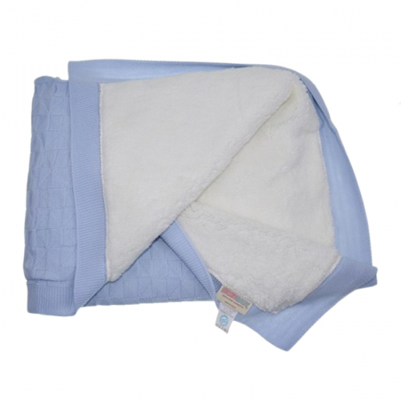 Patura pentru copii 90 x 80 cm Mini Junior PT-MJ31, Albastru [1]