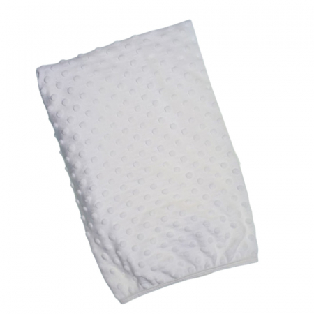 Paturici si pleduri bebelusi - Patura pentru copii 90 x 85 cm, Mini Junior PTR0109A2, Alb