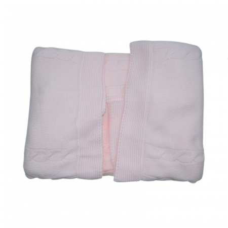Patura pentru copii 95 x 90 cm Mini Junior PT-MJ39, Roz [1]