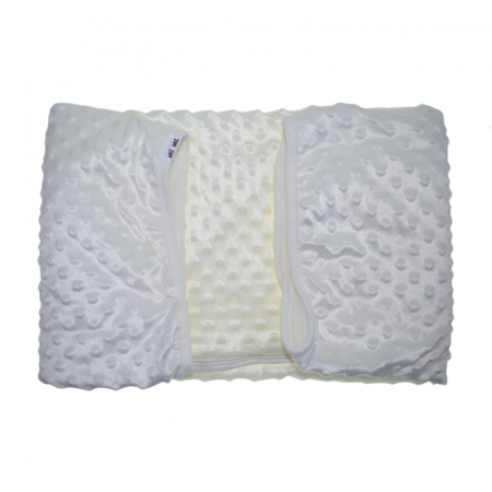 Patura pentru copii 80 x 80 cm Mini Junior PT-MJ40, Alb [1]