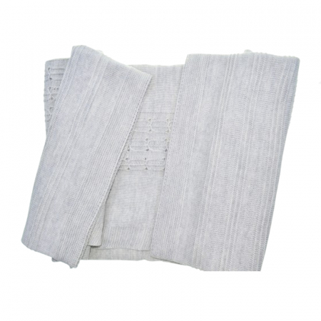 Patura pentru copii 85 x 80 cm Mini Junior PT-MJ14, Gri [2]