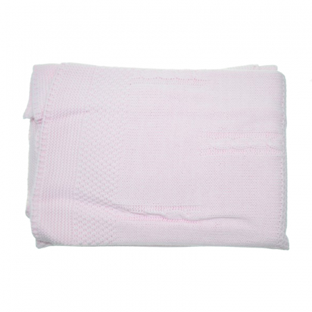Patura pentru fete 85 x 95 cm Mini Junior PT-2010, Roz [3]