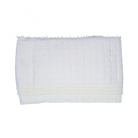 Patura 100 x 90 cm, pentru bebelusi, Mini Junior PT1489, Crem [3]