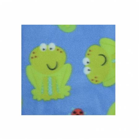 Paturica 75 x 100 cm pentru bebelusi Mini Junior PBB01-AL, Albastru [1]