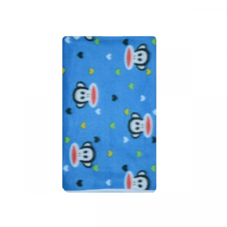 Paturici si pleduri bebelusi - Paturica 70 x 80 cm pentru bebelusi Mini Junior PFM2-AL, Albastru