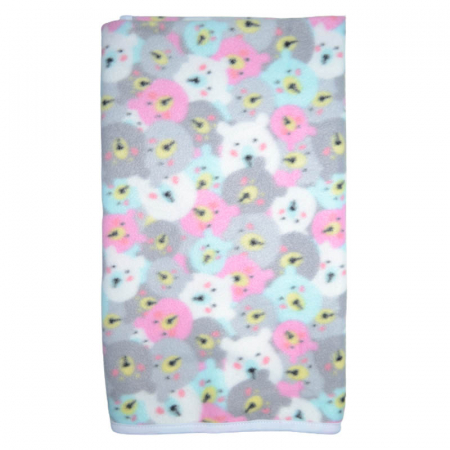 Paturici si pleduri bebelusi - Paturica 77 x 70 cm pentru fete Mini Bimbi P110323-6, Multicolor