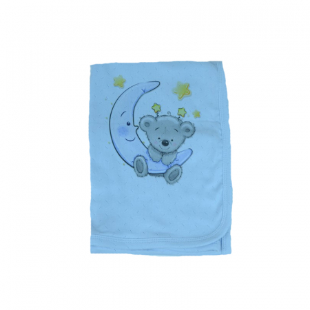 Paturici si pleduri bebelusi - Paturica 80 x 80 cm pentru bebelusi Mini Junior 3029AL