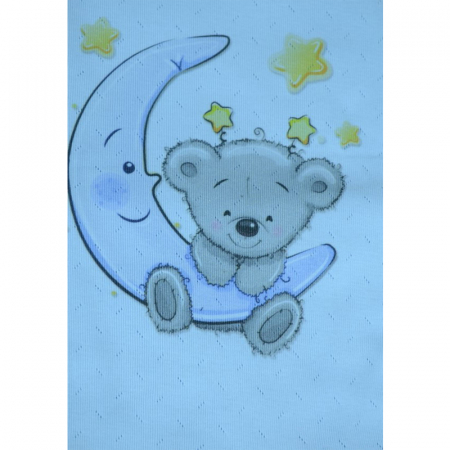 Paturica 80 x 80 cm pentru bebelusi Mini Junior 3029AL [1]