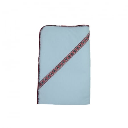 Paturici si pleduri bebelusi - Paturica 80 x 80 cm pentru bebelusi Mini Junior PEBEN3-A, Alb