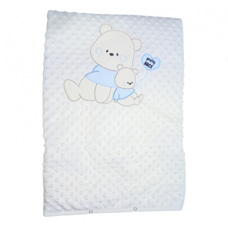 Paturica de infasat tip port bebe 88 x 88 cm Mini Junior PRTB-MJ2, Crem [2]