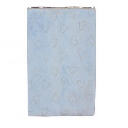 Paturici si pleduri bebelusi - Paturica moale 80 x 100 cm pentru bebelusi Koala Srebene 05-637AL, Albastru
