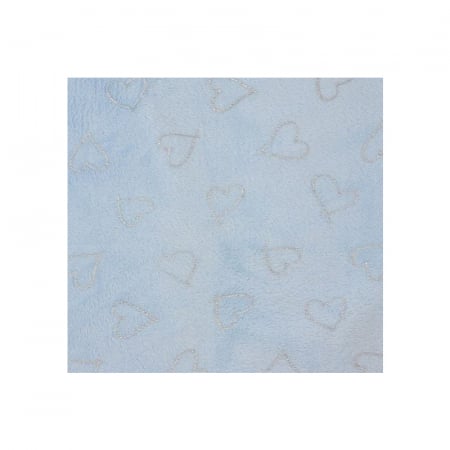 Paturica moale 80 x 100 cm pentru bebelusi Koala Srebene 05-637AL, Albastru [1]