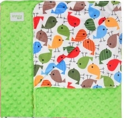 Paturici si pleduri bebelusi - Paturica pentru copii 75 x 100 cm-Koala Zoo 04-627V, Verde