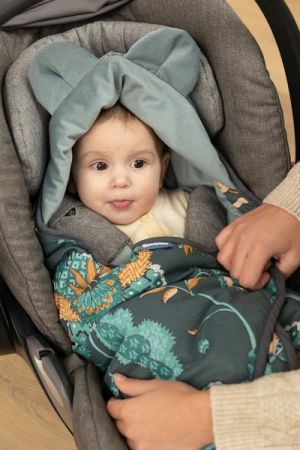 Paturica universala, 90 x 90 cm, pentru scoica auto, Sensillo 396033, Albastru [5]