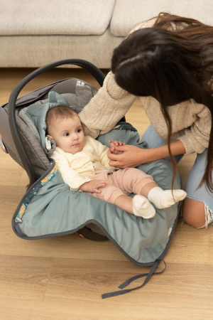 Paturica universala, 90 x 90 cm, pentru scoica auto, Sensillo 396033, Albastru [7]