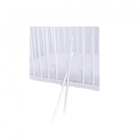 Patut din lemn Drewex Kuba 120 x 60 cm 000299, Alb [2]